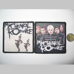 My Chemical Romance ofsetová nášivka po krajoch obšívaná  cca. 9x9cm  cena za 1ks!!!